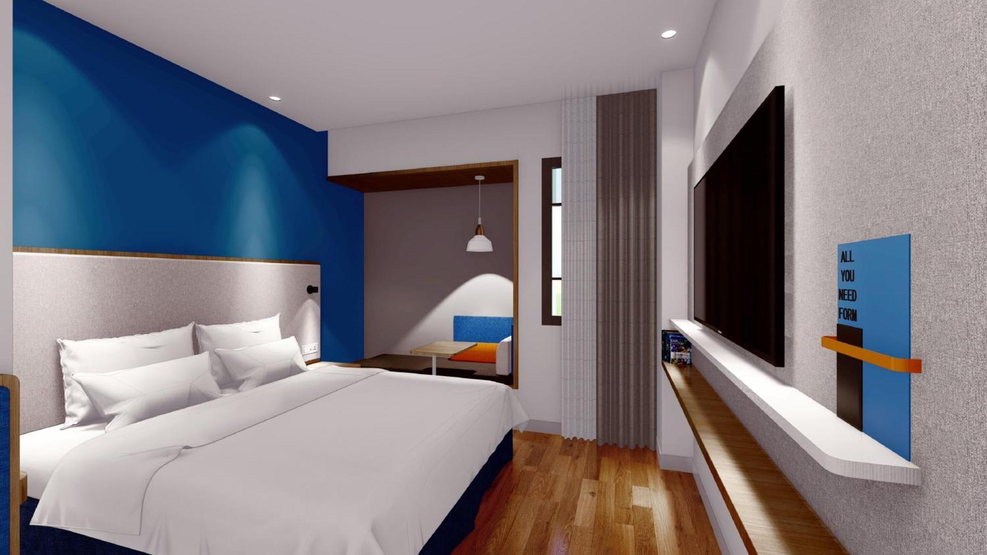 Holiday Inn Express Shanghai Pudong Airport By Ihg Bagian luar foto